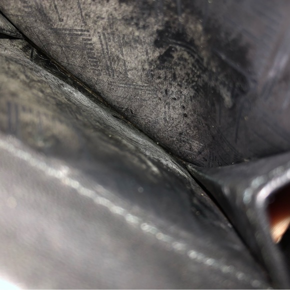 Dunhill Men's Bifold Long Bill Wallet Black Leather - Picture 6 of 12